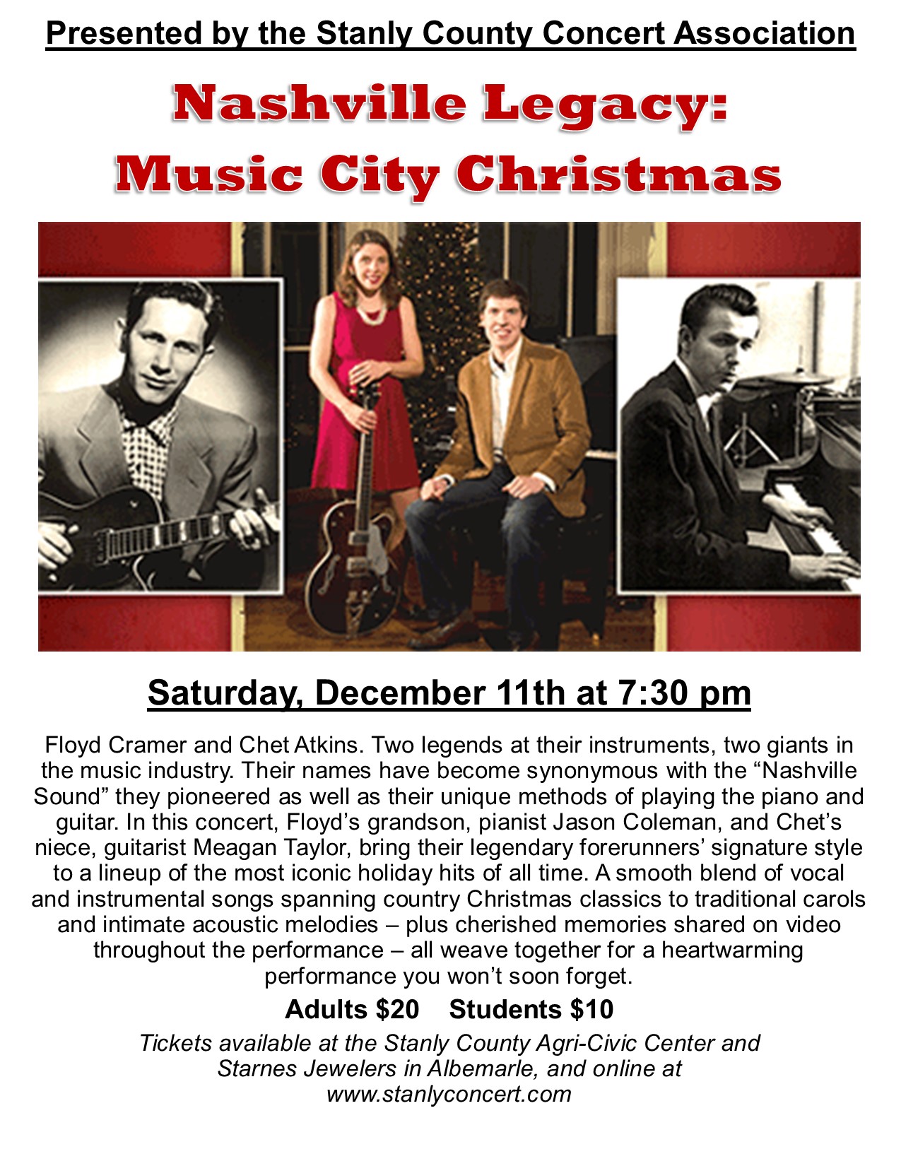 SCCA Presents: Music City Christmas